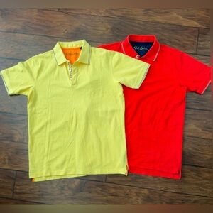 2 Robert Graham Size Medium Collared Short Sleeve Shirts